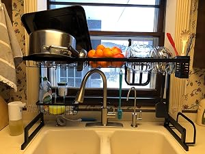 SAYZH Over The Sink Dish Drying Rack customer photo 4 of 5