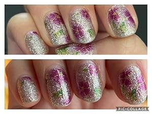 WOKOTO Flower Adhesive Nail Art Polish Stickers customer photo 2 of 2