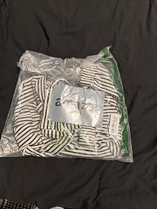 EVALESS Womens Striped Pants customer photo 1 of 5