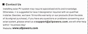 ALLPOWERS SP039 customer photo 1 of 5
