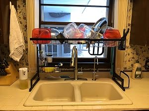 SAYZH Over The Sink Dish Drying Rack customer photo 2 of 5
