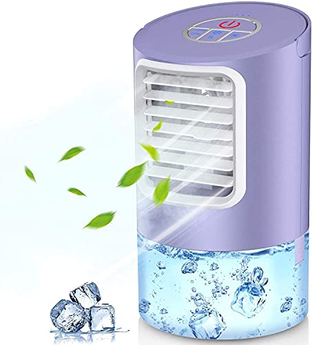 MELOPHY Air Cooler Personal Air Conditioner Fan with Humidifier