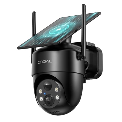 COOAU Solar Security Camera