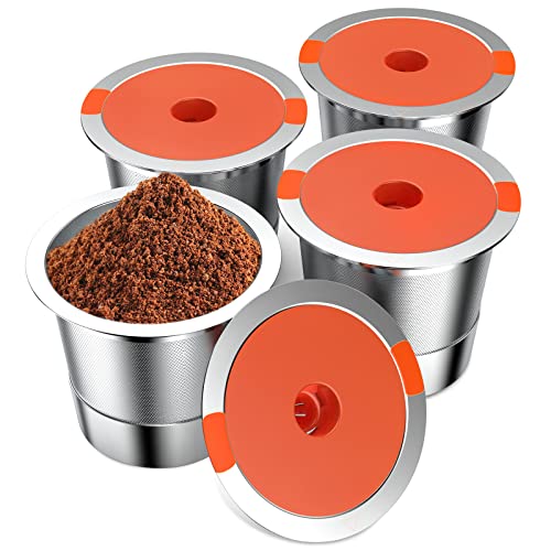 ACOFEM Reusable K Cups Stainless Steel Refillable Coffee Pods