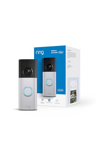 Ring Battery Doorbell 2K Plus Wireless Video Doorbell Camera