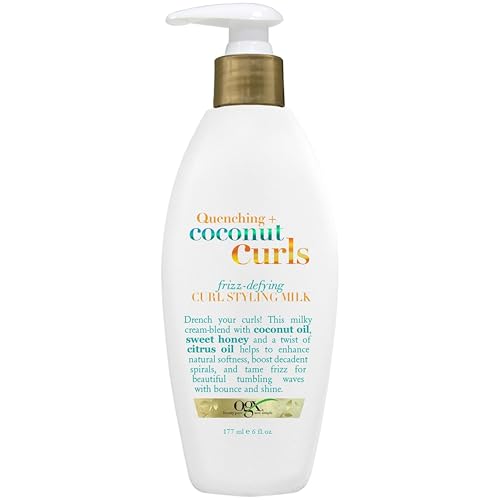 OGX Quenching + Coconut Curls Frizz-Defying Styling Milk Leave-In Hair Treatment