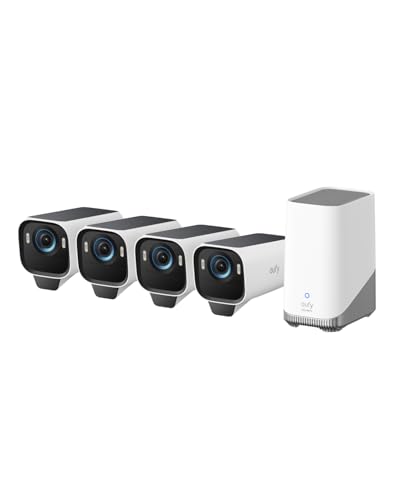 eufy Security eufyCam S3 Pro Solar Outdoor Security Camera System