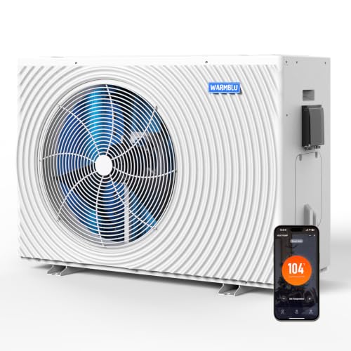 WARMBLU 21,000 Gallons Inverter Pool Heat Pump