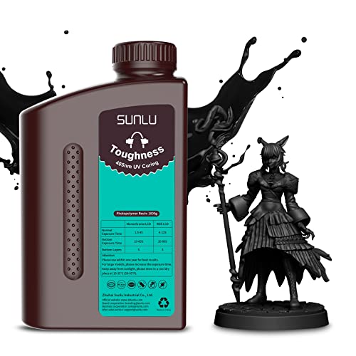 SUNLU High Tough Flexible 3D Printer Resin