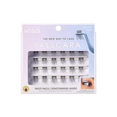 KISS Falscara Lengthening Wisps DIY Eyelash Extension Clusters