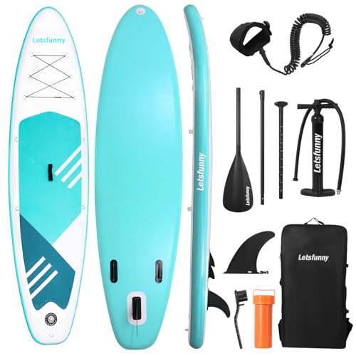 ROMELANDS Inflatable Stand Up Paddle Board Set with Paddle and Accessories