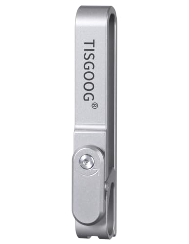 TISGOOG Titanium Belt Clip for Keys