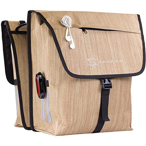 Serfas PB-2B Double Bicycle Pannier Bag