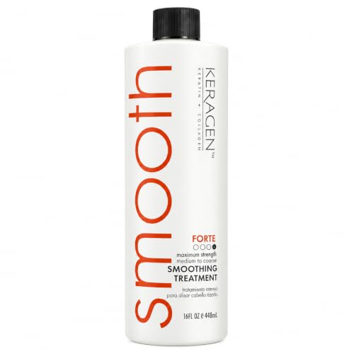 KERAGEN Brazilian Smoothing Keratin Hair Treatment for Frizz Control